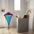 Зонт мужской и женский складной Wonderdry Umbrella 78 см ветрозащитный обратного сложения стальной корпус двойной купол Бордовый