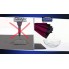 Зонт мужской и женский складной Wonderdry Umbrella 78 см ветрозащитный обратного сложения стальной корпус двойной купол Бордовый