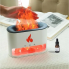 Портативный увлажнитель воздуха с имитацией пламени Flame Docsal White USB ночник и ароматический диффузор с соляными камнями для дома с подсветкой