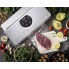 Вакуумный упаковщик для дома Adler AD 4503 Белый домашний электрический вакууматор для продуктов на 130 Вт с контейнером для пленки рулон 3 м