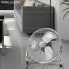 Напольный вентилятор ProfiCare PC-VL 3066 WM 45 см 100 Вт – металлический циркулятор воздуха с хромированным корпусом для эффективного охлаждения