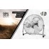 Напольный вентилятор ProfiCare PC-VL 3066 WM 45 см 100 Вт – металлический циркулятор воздуха с хромированным корпусом для эффективного охлаждения