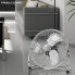 Напольный вентилятор ProfiCare PC-VL 3067 WM INOX 50 см 120 Вт – металлический циркуляционный вентилятор для дома, офиса и бизнеса