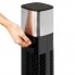 Вентилятор напольный колонный Profi Care PC-TVL 3068 бытовой электрический 50 Вт с LED дисплеем автоповорот таймер и 3 скорости + пульт
