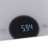Весы кухонные электронные Adler AD 3173 Silver настольные стеклянные с LED дисплеем взвешиванием до 10 кг и погрешностью 1 г измерение объема