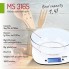 Весы кухонные электронные Mesko MS 3165 настольные с чашей 1,4 л и взвешиванием до 5 кг с погрешностью 1 г измерение объема