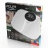 Весы напольные электронные для дома Adler AD 8172 White до 180 кг з точностью 100 г автоматическое обнуление и отключение LED дисплей