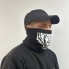 Баф военный с DTF принтом M-KET Черный трикотаж стрейч кулир размер 56-58