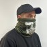 Военный баф с DTF принтом M-KET Оливковый трикотаж стрейч кулир размер 56-58