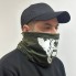 Военный баф с DTF принтом M-KET Оливковый трикотаж стрейч кулир размер 56-58