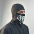 Балаклава подшлемник тактическая с DTF принтом M-KET Черный военная трикотаж стрейч кулир размер 56-58