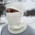 Балаклава подшлемник тактическая зимняя M-KET Белая военная флисовая размер универсальный М-L