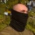Баф флисовый зимний M-KET Черный военный тактический защитный шарф маска с затяжкой размер универсальный
