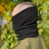 Баф флисовый зимний M-KET Черный военный тактический защитный шарф маска с затяжкой размер универсальный