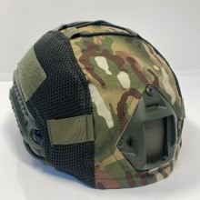 Кавер на каску FAST M-KET Мультикам ВСУ военный чехол на шлем с резинкой боковыми стропами и липучками для шевронов размер L Кавер на каску FAST M-KET Мультикам ВСУ военный чехол на шлем с резинкой боковыми стропами и липучками для шевронов размер L