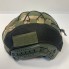 Кавер на каску FAST M-KET Мультикам ВСУ военный чехол на шлем с резинкой боковыми стропами и липучками для шевронов размер L