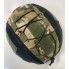 Кавер на каску FAST M-KET Мультикам ВСУ военный чехол на шлем с резинкой боковыми стропами и липучками для шевронов размер L