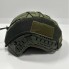 Кавер на каску FAST M-KET Оливковый ВСУ военный чехол на шлем с резинкой боковыми стропами и липучками для шевронов размер L