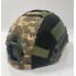 Кавер на каску FAST M-KET Пиксель ВСУ военный чехол на шлем с резинкой боковыми стропами и липучками для шевронов размер XL
