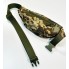 Сумка бананка на пояс или через плечо M-KET Пиксель мужская с регулируемым ремнем и 3-мя карманами на молниях 29х15 см