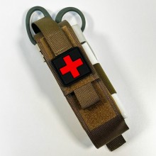 Подсумок для турникета M-KET койот MOLLE — тактический держатель с быстрым доступом Подсумок для турникета M-KET койот MOLLE — тактический держатель с быстрым доступом