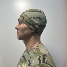 Подшлемник военный летний M-KET Мультикам трикотаж кулир 95% хлопок 5% эластан размер универсальный 58-60