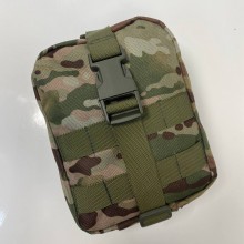 Подсумок для аптечки с отрывной спинкой на липучке M-KET Мультикам военный с креплением на систему MOLLE с кнопками размеры 19х14х8 см Подсумок для аптечки с отрывной спинкой на липучке M-KET Мультикам военный с креплением на систему MOLLE с кнопками размеры 19х14х8 см