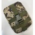 Подсумок для аптечки с отрывной спинкой на липучке M-KET Пиксель военный с креплением на систему MOLLE с кнопками размеры 19х14х8 см