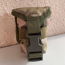 Подсумок для гранат M-KET Мультикам военный держатель на пояс разгрузочную систему РПС на систему MOLLE со стягивающей резинкой Подсумок для гранат M-KET Мультикам военный держатель на пояс разгрузочную систему РПС на систему MOLLE со стягивающей резинкой