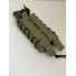 Подсумок для магазинов АК одинарный M-KET Хаки военный штурмовой держатель на пояс разгрузочную систему РПС на систему MOLLE с фиксатором на резинке