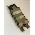 Подсумок для магазинов АК одинарный M-KET Мультикам военный штурмовой держатель на пояс разгрузочную систему РПС на систему MOLLE с фиксатором на резинке