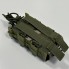 Подсумок для магазинов АК двойной открытый M-KET Пиксель ВСУ военный штурмовой держатель на пояс РПС на систему MOLLE с пластиковыми боками