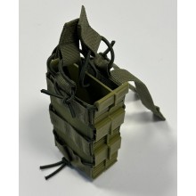 Подсумок для магазинов АК двойной открытый M-KET Хаки ВСУ военный штурмовой держатель на пояс РПС на систему MOLLE с пластиковыми боками Подсумок для магазинов АК двойной открытый M-KET Хаки ВСУ военный штурмовой держатель на пояс РПС на систему MOLLE с пластиковыми боками