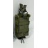Подсумок для магазинов АК двойной открытый M-KET Хаки ВСУ военный штурмовой держатель на пояс РПС на систему MOLLE с пластиковыми боками