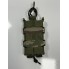 Подсумок для магазинов АК одинарный открытый M-KET Мультикам ВСУ военный штурмовой держатель на пояс РПС на систему MOLLE с пластиковыми боками