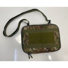 Подсумок для планшета 13 дюймов M-KET Мультикам защитный тактический чехол с ремнем и системой MOLLE