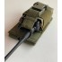 Подсумок для рации открытый с резинкой на фастекс M-KET ПР1-М Оливковый военный штурмовой держатель на пояс разгрузочную систему РПС на MOLLE