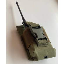 Подсумок для рации открытый с резинкой на фастекс M-KET ПР1-М Оливковый военный штурмовой держатель на пояс разгрузочную систему РПС на MOLLE Подсумок для рации открытый с резинкой на фастекс M-KET ПР1-М Оливковый военный штурмовой держатель на пояс разгрузочную систему РПС на MOLLE