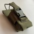 Подсумок для рации открытый с резинкой на фастекс M-KET ПР1-М Оливковый военный штурмовой держатель на пояс разгрузочную систему РПС на MOLLE