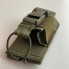 Подсумок для рации открытый с резинкой на фастекс M-KET ПР1-М Оливковый военный штурмовой держатель на пояс разгрузочную систему РПС на MOLLE