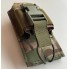 Подсумок для рации открытый с резинкой на фастекс M-KET ПР1-М Мультикам военный штурмовой держатель на пояс разгрузочную систему РПС на MOLLE