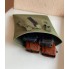 Подсумок для сброса отстрелянных магазинов АК и пистолета M-KET-1 Хаки военный с жесткой горловиной с креплением на тактический пояс или систему Molle