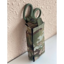Подсумок крепление для турникета закрытый M-KET Мультикам военный держатель на пояс разгрузочную систему РПС на систему Molle с отсеком для маркера и ножниц Подсумок крепление для турникета закрытый M-KET Мультикам военный держатель на пояс разгрузочную систему РПС на систему Molle с отсеком для маркера и ножниц