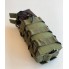 Подсумок для магазинов АК двойной M-KET Хаки военный штурмовой держатель на пояс разгрузочную систему РПС на систему MOLLE с кнопками