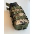Подсумок для магазинов АК двойной M-KET Пиксель военный штурмовой держатель на пояс разгрузочную систему РПС на систему MOLLE с кнопками