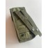 Подсумок для 2 магазинов АК одинарный закрытый на фастекс M-KET Хаки военный штурмовой держатель на пояс разгрузочную систему РПС на MOLLE усиленное кнопками
