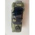 Подсумок для 2 магазинов АК одинарный закрытый на фастекс M-KET Хаки военный штурмовой держатель на пояс разгрузочную систему РПС на MOLLE усиленное кнопками