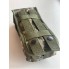 Подсумок для 2 магазинов АК одинарный закрытый на фастекс M-KET Пиксель военный штурмовой держатель на пояс разгрузочную систему РПС на MOLLE усиленное кнопками