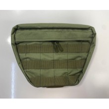 Подсумок напашник тактический M-KET Хаки малый фронтальный утилитарный органайзер под баллистический пакет 19х25х5 см с липучкой велкро и MOLLE Подсумок напашник тактический M-KET Хаки малый фронтальный утилитарный органайзер под баллистический пакет 19х25х5 см с липучкой велкро и MOLLE