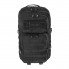 Рюкзак тактический мужской Mil-Tec Assault Pack Large Black Ranger военный штурмовой ВСУ с липучкой на 36 литров 4 отделения система MOLLE